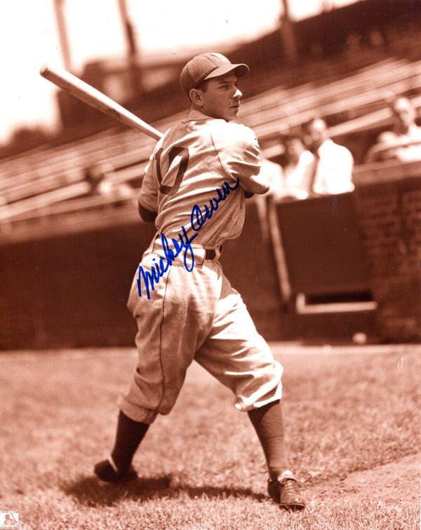 Mickey Owens Signed Baseball 8x10 Photo