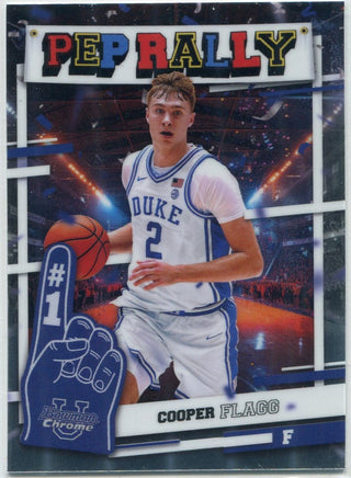 Cooper Flagg 2025 Bowman U Chrome Pep Rally RC #PR-6