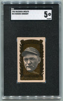 Rogers Hornsby 1963 Bazooka Greats Card #32 SGC Graded 5