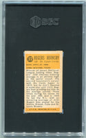 Rogers Hornsby 1963 Bazooka Greats Card #32 SGC Graded 5