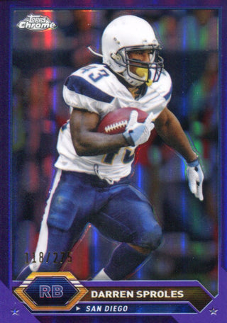 Darren Sproles 2024 Topps Chrome Card #118/275
