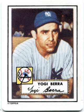 Yogi Berra 1990 The Hamilton Collection 1952 Porcelain Card #C4959
