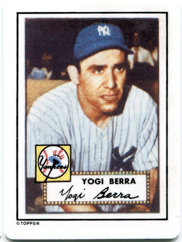 Yogi Berra 1990 The Hamilton Collection 1952 Porcelain Card #C4959