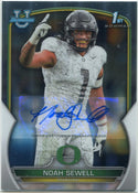 Noah Sewell 2022 Bowman Chrome University Autographed RC #57
