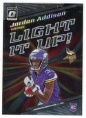 Jordan Addison 2023 Panini Donruss Optic Light It Up #LU-JA