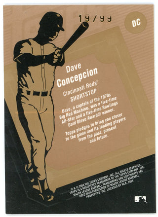 Dave Concepcion 2004 Topps Bat Relic #DC