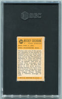 Mickey Cochrane 1963 Bazooka Greats Card #34 SGC Graded 5