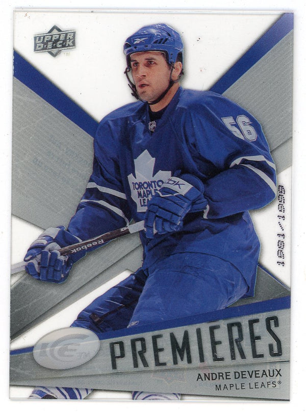 Andre Deveaux 2009 Upper Deck Premieres #120
