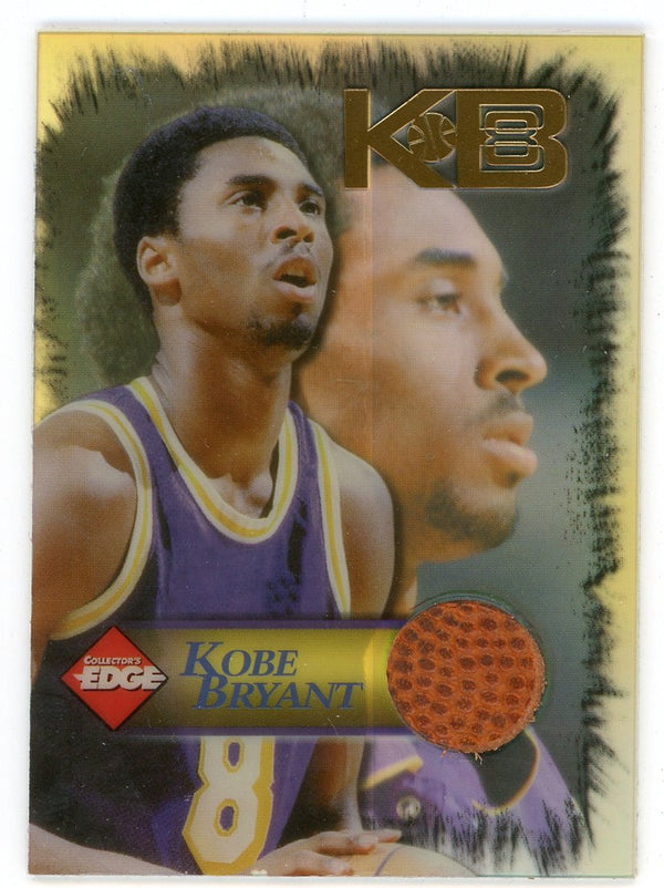 Kobe Bryant 1998 Collector's Edge Ball Relic