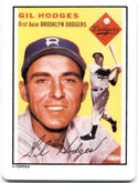 Gil Hodges 1990 The Hamilton Collection 1954 Porcelain Card #D3433