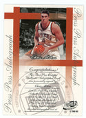 Chris Mihm Autographed 2000 RCI Press Pass Card