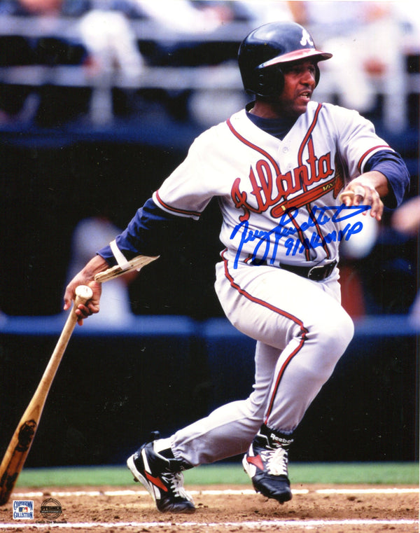Terry Pendelton Autographed 8x10 Photo