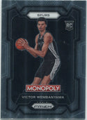 Victor Wembanyama 2023 - 2024 Panini Prizm Monopoly RC #81
