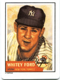 Whitey Ford 1990 The Hamilton Collection 1953 Porcelain Card #D3298