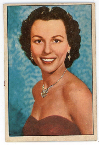 Bess Myerson 1953 Television and Radio Stars of NBC Card #22