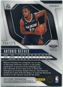 Antonio Reeves 2024 - 2025 Panini Prizm White Lazer Prizm RC #253 154/275