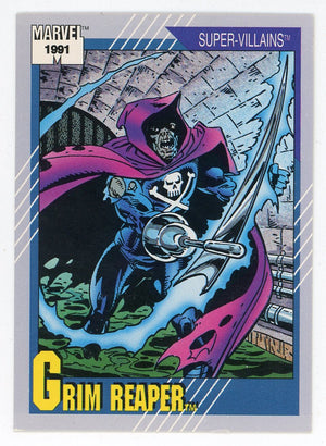 Grim Reaper 1991 Marvel Super Villians #63