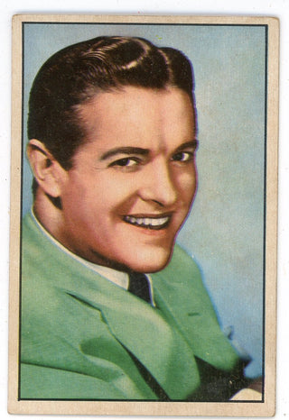 Robert Cummings 1953 Television and Radio Stars of NBC Card #7