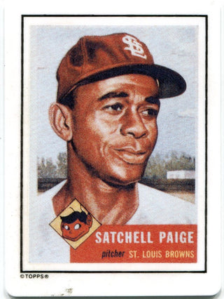 Satchell Paige 1990 The Hamilton Collection 1953 Porcelain Card #C4585