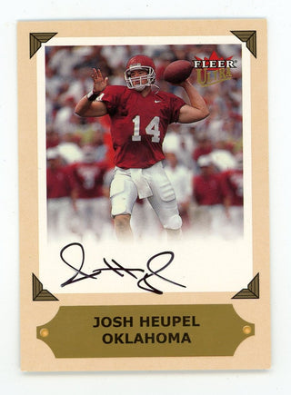Josh Heupel 2001 Fleer Ultra Card