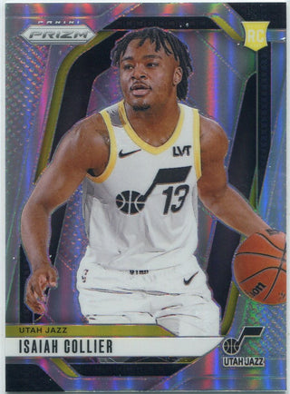 Isaiah Collier 2024 - 2025 Panini Prizm Silver Prizm RC #227