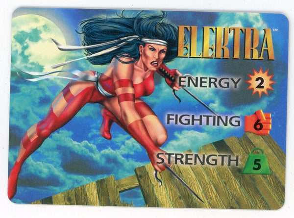 Electra 1995 Marvel Over Power Card