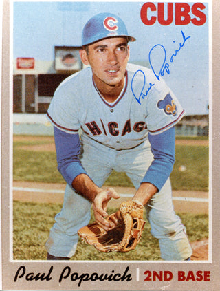Paul Popovich Autographed 8x10 Photo