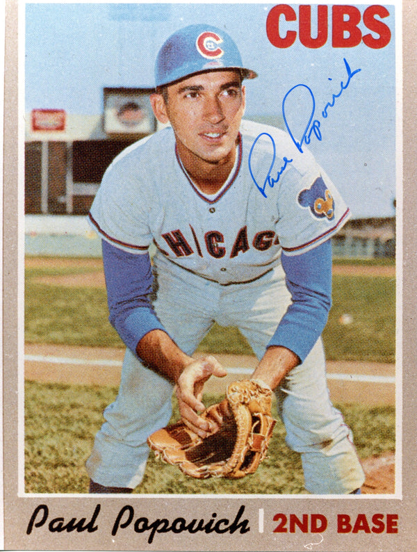 Paul Popovich Autographed 8x10 Photo