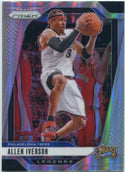 Allen Iverson 2024 - 2025 Panini Prizm Silver Prizm Card #291