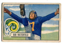 Bob Waterfield 1951 Bowman Football #40 Card