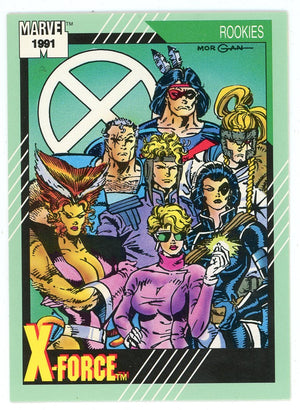 X-Force Rookies Marvel 1991 #148