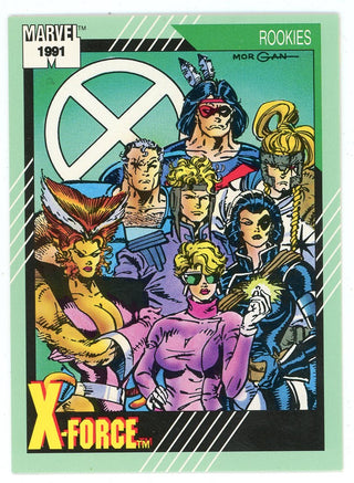 X-Force Rookies Marvel 1991 #148