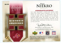 Phil Niekro 2004 Upper Deck Historic Swatches Patch Relic #HS-PN