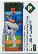 Brandon Sproat 2024 Panini Prospect Edition Purple Prizm RC #92 4/99