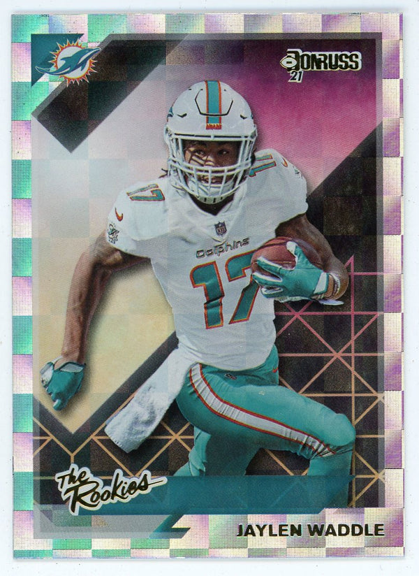 Jaylen Waddle 2021 Panini Donruss The Rookies #TR-JWA