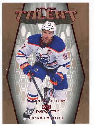 Connor McDavid 2023 Upper Deck MVP Talent #MT-53