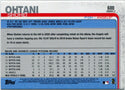 Shohei Ohtani 2019 Topps Card #600