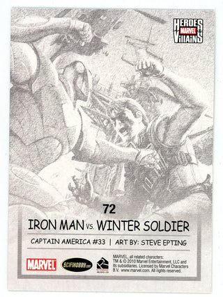 Iron Man vs Winter Soldier 2010 Marvel #72