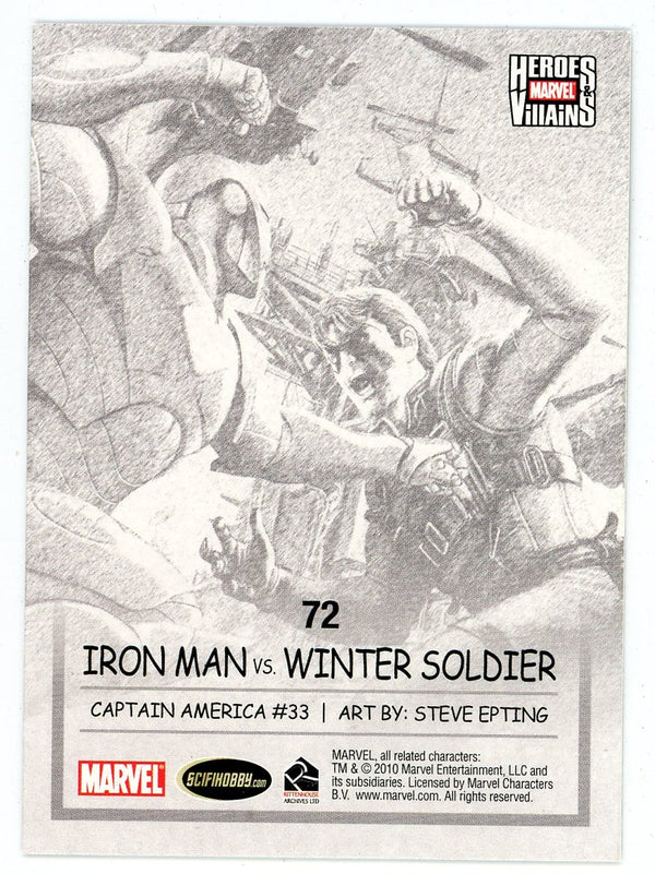 Iron Man vs Winter Soldier 2010 Marvel #72