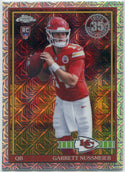 Garrett Nussmeier 2026 Topps Flagship Silver Pack RC #91TC-3