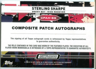 Sterling Sharpe 2024 Topps Composite Autographed Card /50