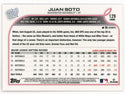 Juan Soto 2022 Topps Pink Chrome Silver #129 Card