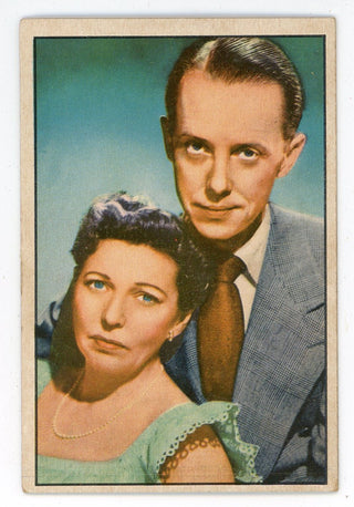 Olan Soule & Barbara Luddy 1953 Television and Radio Stars of NBC Card #30