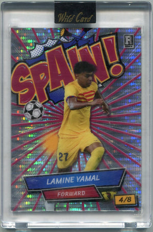 Lamine Yamal 2024 Wild Card Comix Card #ACSB-LY2 4/8