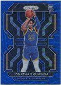 Jonathan Kuminga 2021 - 2022 Panini Prizm Blue Wave Prizm RC #307