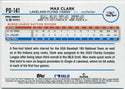 Max Clark 2024 Topps Pro Debut RC #PD-141