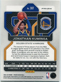 Jonathan Kuminga 2021 - 2022 Panini Prizm Blue Wave Prizm RC #307