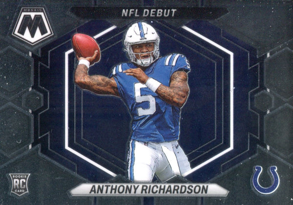 Anthony Richardson 2023 Panini Mosaic Rookie Card