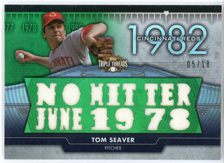 Tom Seaver 2012 Topps Triple Threads Relics Patch Card #TTFR-19