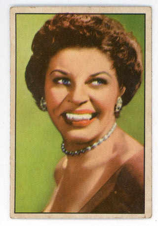 Martha Raye 1953 Television and Radio Stars of NBC Card #27